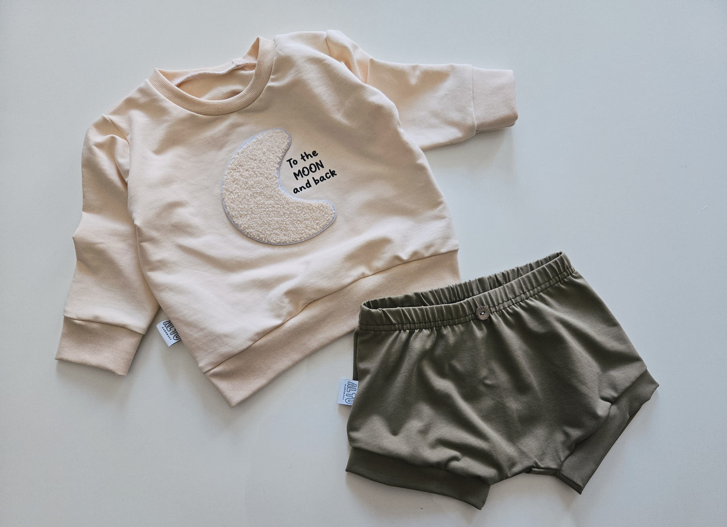 Baby Kleinkinder Pullover To the MOON and back