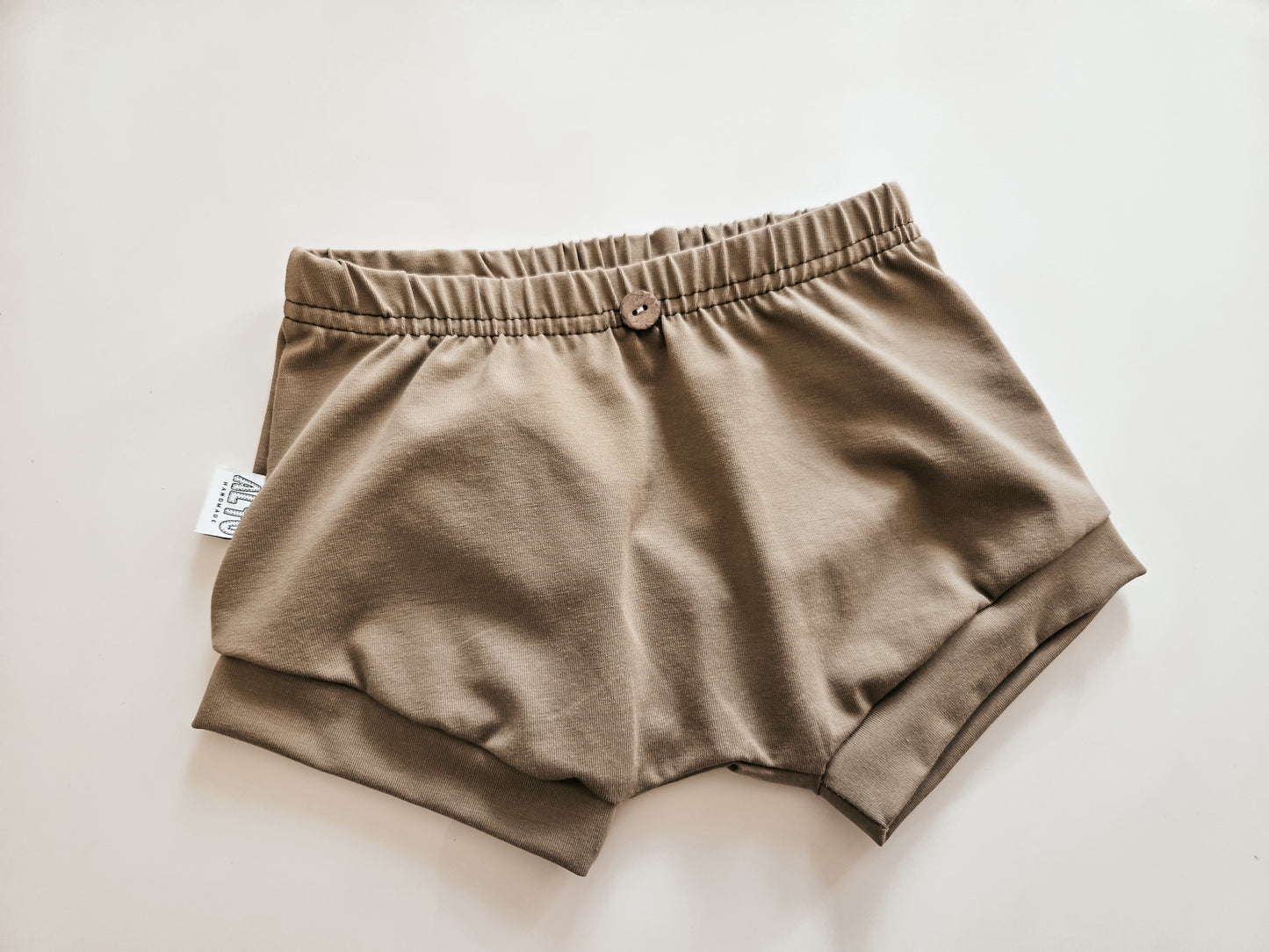 Bummies - Shorts OLIVE für Babys und Kinder