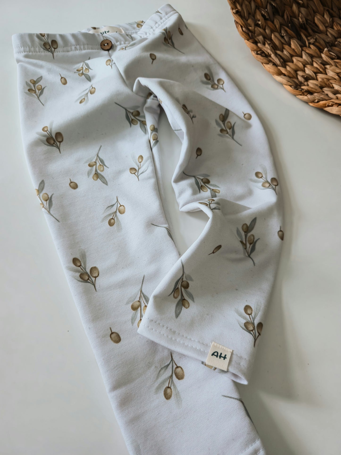 Baby Kinder Leggings Olives