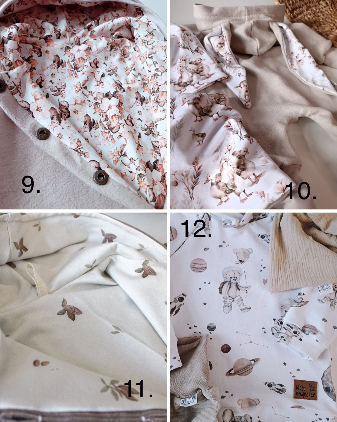 Walkoverall aus 100% Schurwolle – handgemacht für Babys & Kinder auf Wunsch