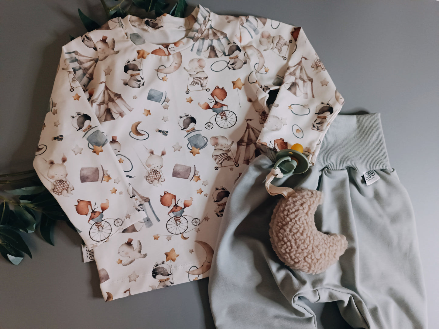 Sofortkauf 92 Langarmshirt für Baby/ Kleinkinder Handmade AltuHandmade