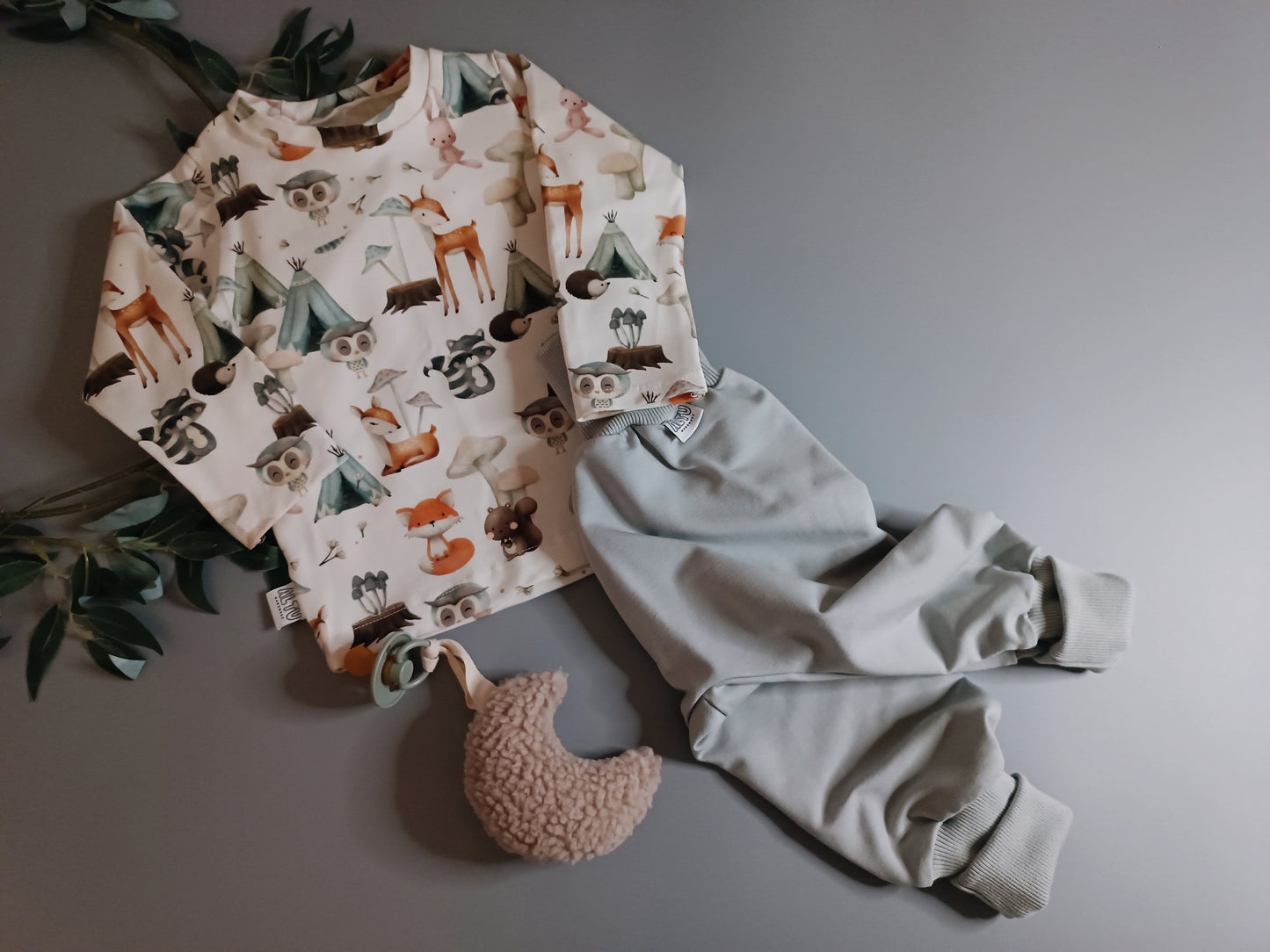 Sofortkauf 92 Langarmshirt für Baby/ Kleinkinder Handmade AltuHandmade