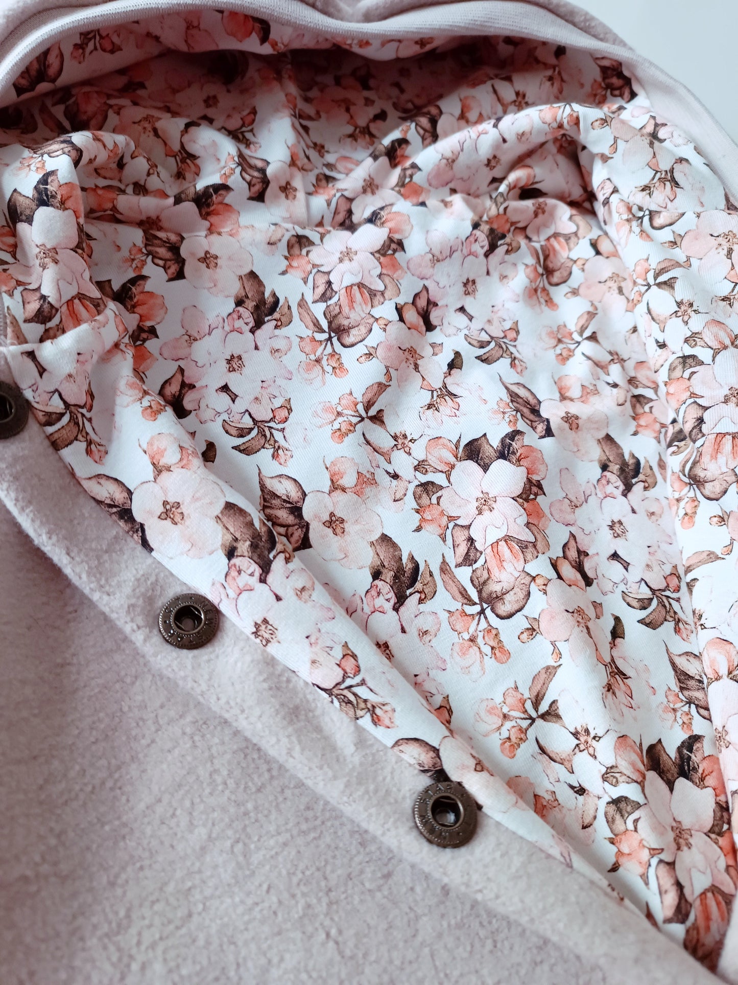 Sofortkauf 80/86 Bio Baumwollfleece Overall Handmade AltuHandmade