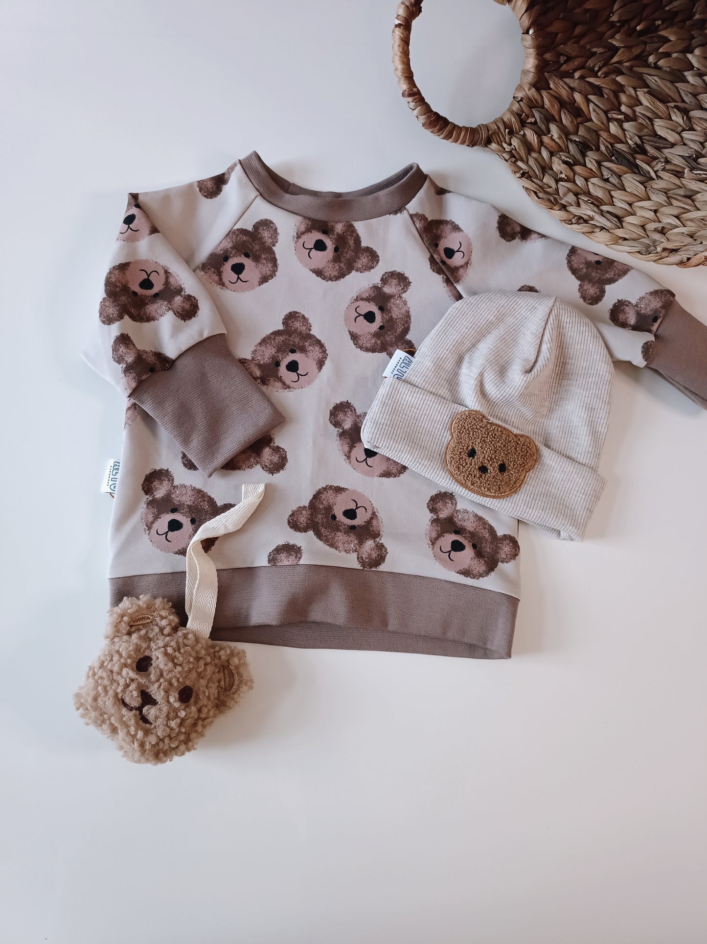 Pullover Teddy Handmade Sofortkauf 80 AltuHandmade