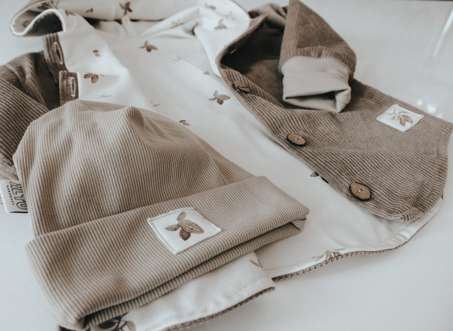 Cord Jacke Cacao - AltuHandmadeAltuHandmadeCord Jacke Cacao