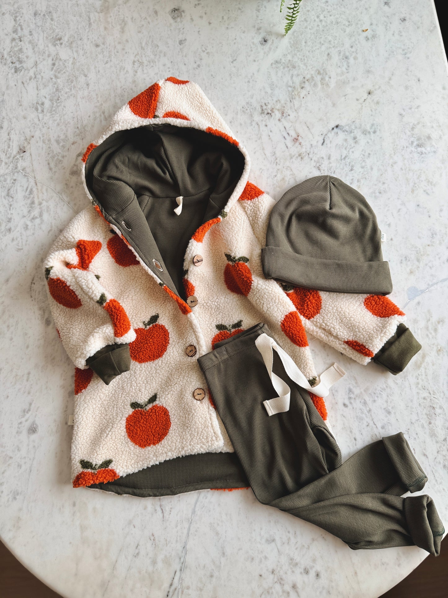 Apfel Teddyjacke für Kinder 