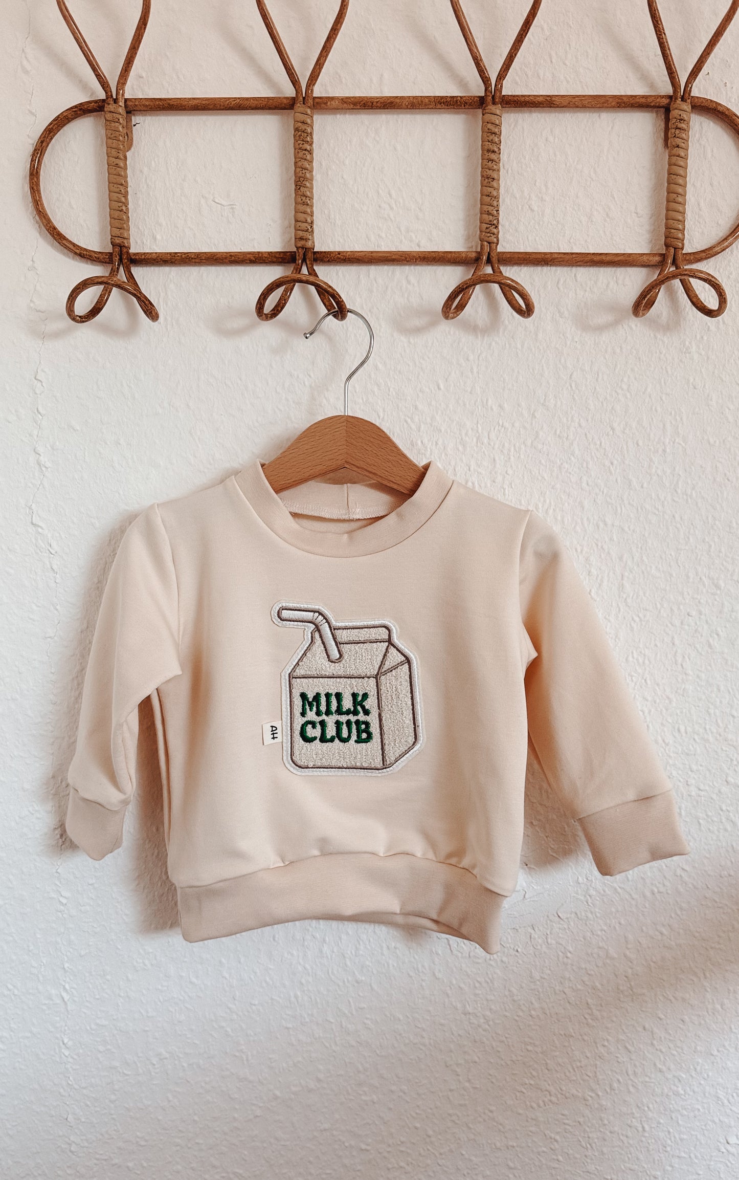 Hangemachtes kinder Bio baumwolle sweater Milk Club