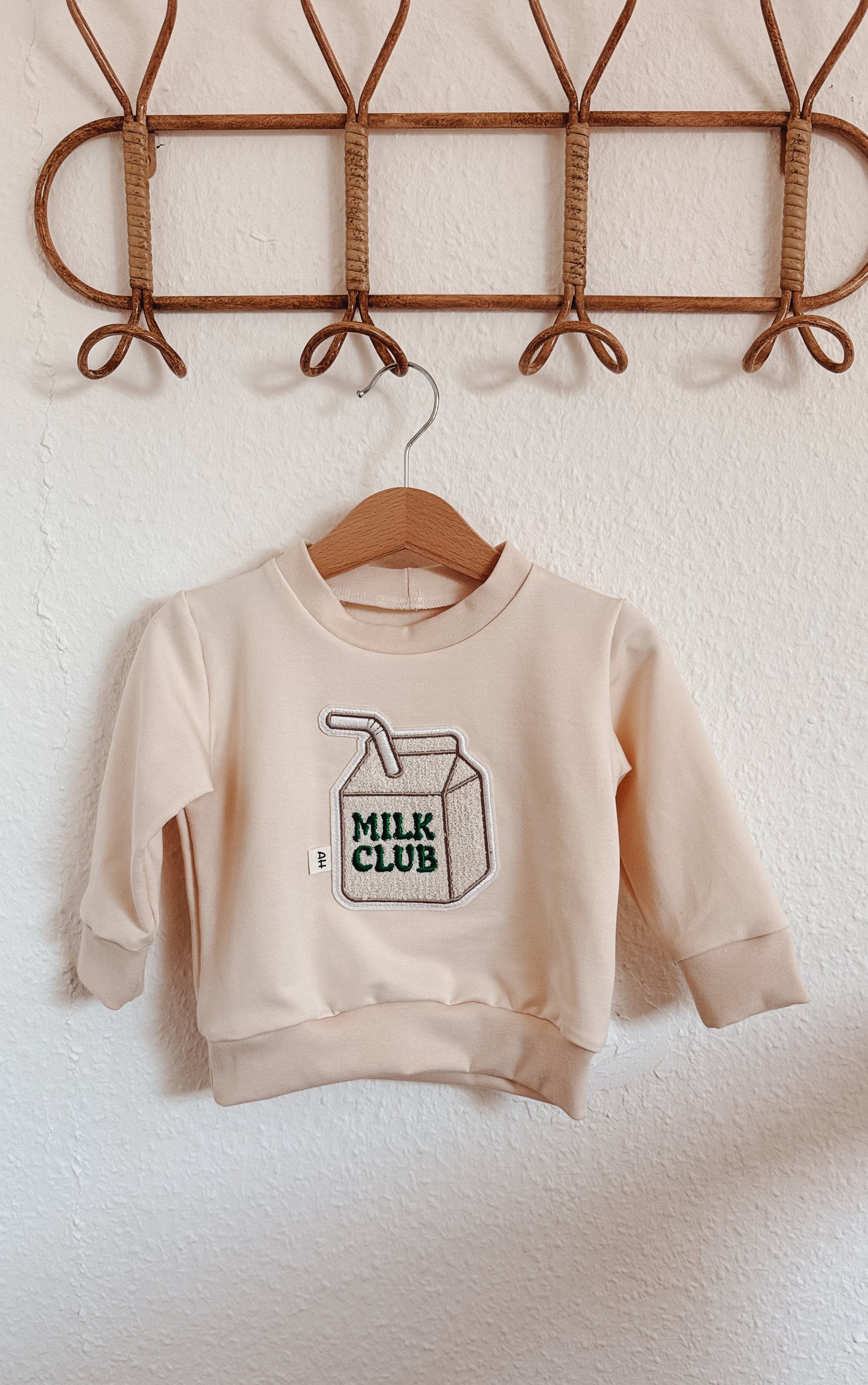 Hangemachtes kinder Bio baumwolle sweater Milk Club