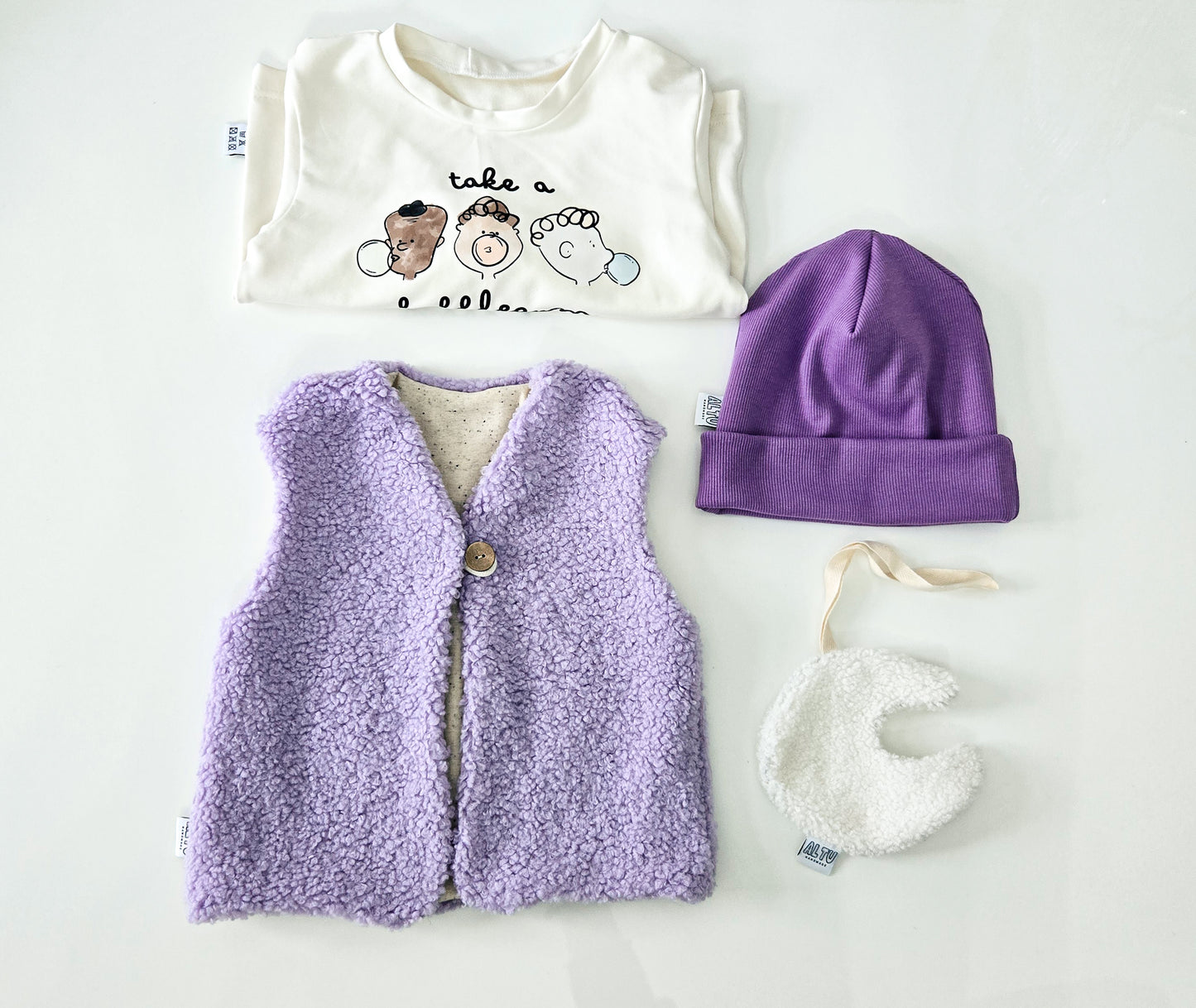 Kids cozy outfit set