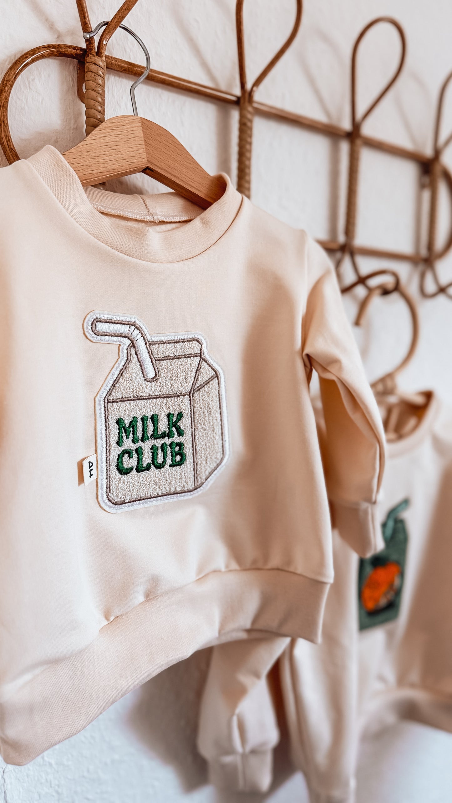 Bio-Sweater Orange Juice / Handgefertigt & Kuschelweich