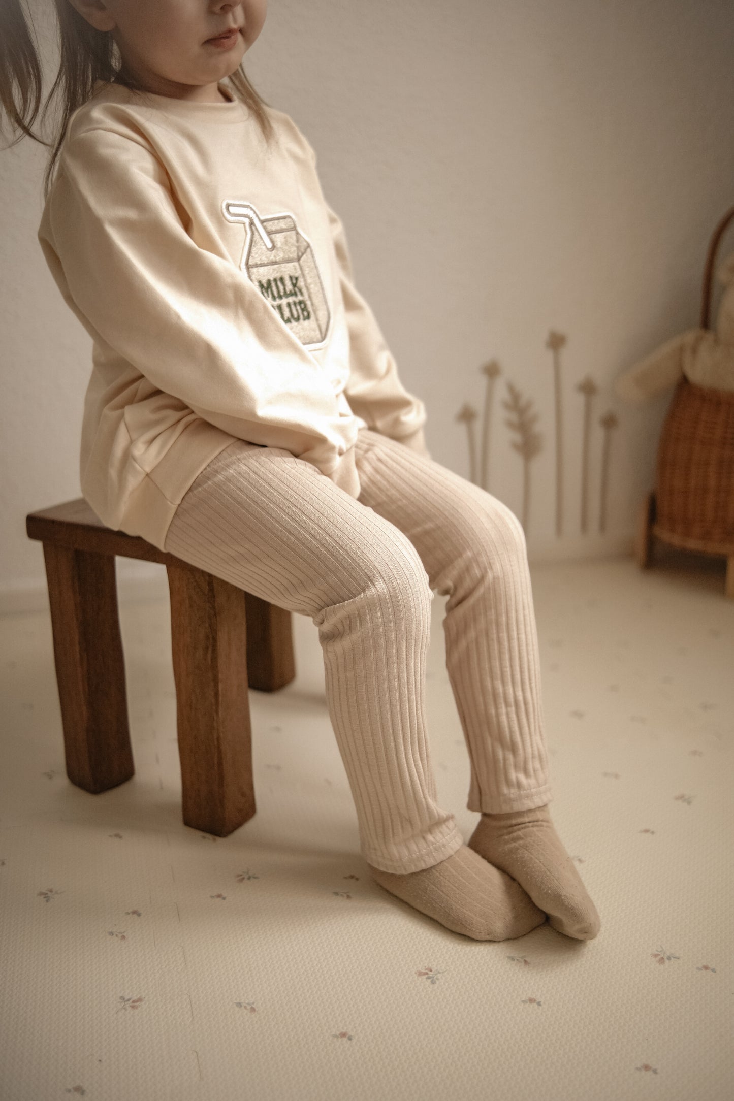 Bio-Sweater Milk Club / Handgefertigt & Kuschelweich