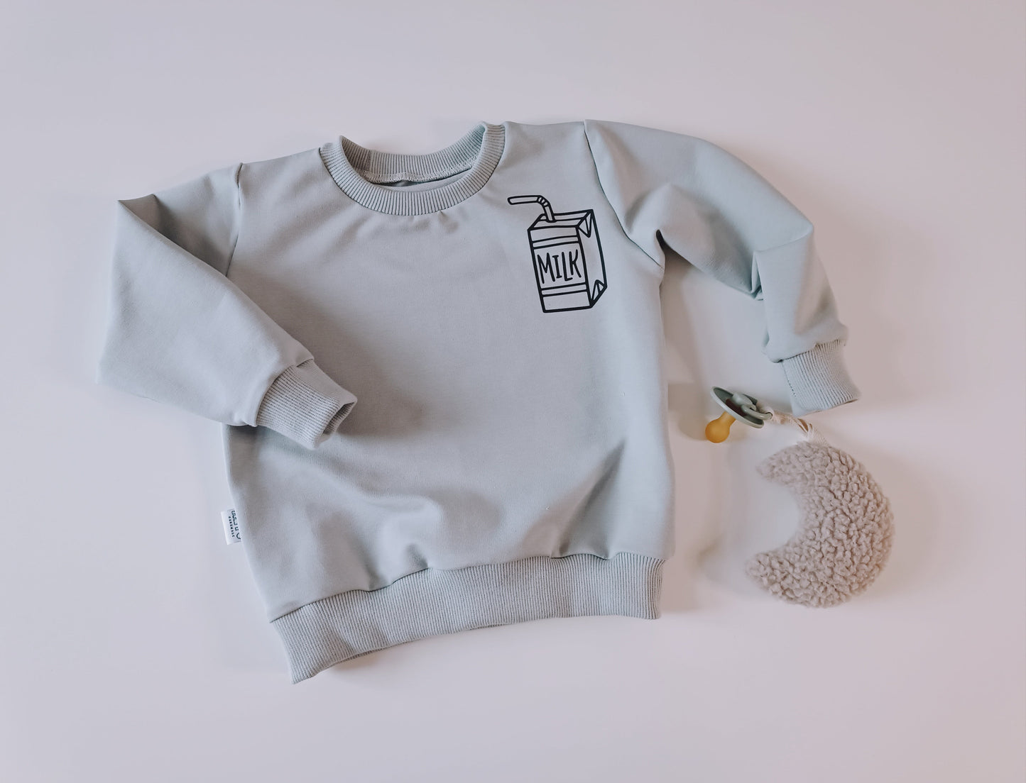 Sofortkauf 98 Ciao Kakao  Beige French Terry Pullover für Babys/Kleinkinder/ neutral