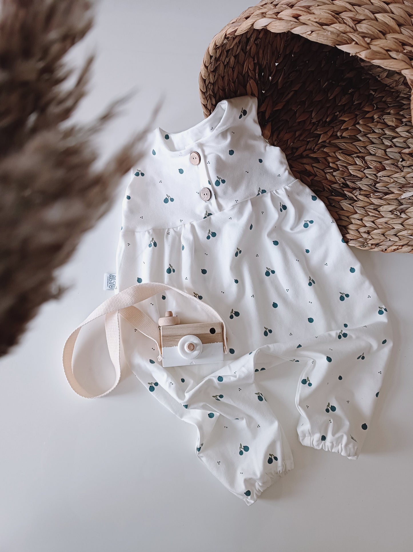 Sofortkauf 86 Blaubeeren Baby Kleinkind Romper Jumpsuit