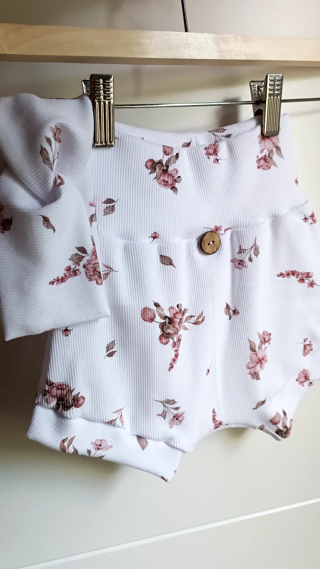 Floral Bummies mit Stirnband