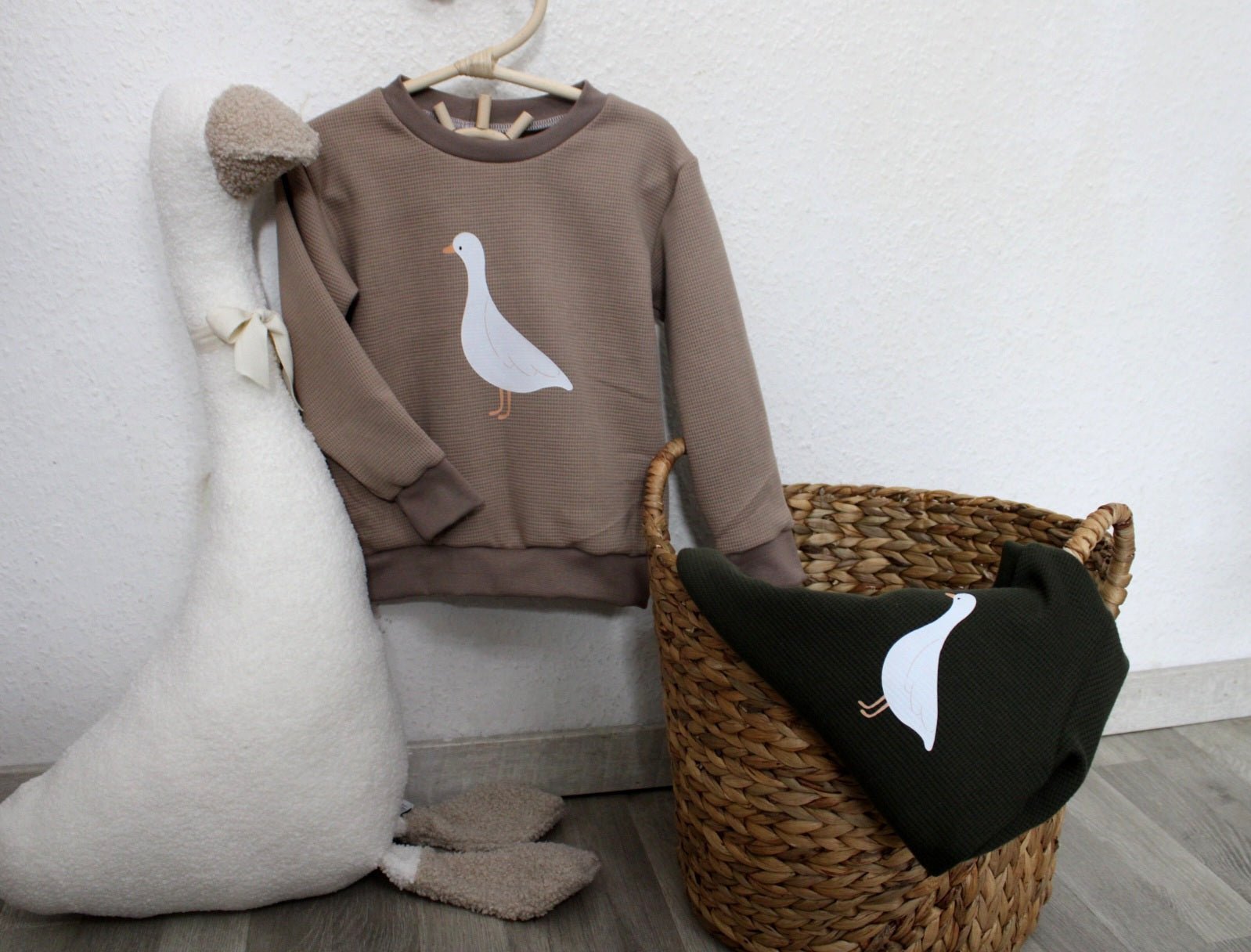 Boho Gans Pullover Taupe - AltuHandmadeAltuHandmadeBoho Gans Pullover Taupe